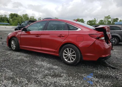 2019 Hyundai Sonata Se z USA, uszkodzony, nr VIN 5NPE24AF5KH796325
